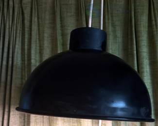 Black IKEA HEKTAR Pendant Light Fixture