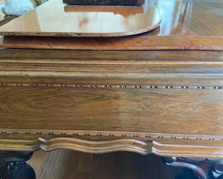 1881 Chickering Square Grand Piano, serial number 60795, manufactured between September 1881- January 1882,  see notes in Description