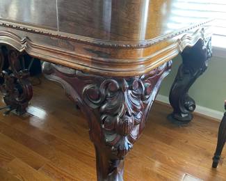 1881 Chickering Square Grand Piano, serial number 60795, manufactured between September 1881- January 1882,  see notes in Description