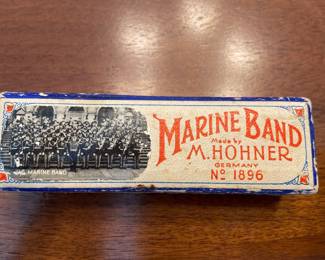 M. Hohner Germany Marine Band Harmonica 