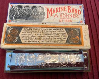 M. Hohner Marine Band harmonica 