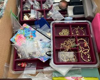 Costume jewelry and some fine jewelry