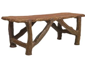 FauxBois Bench