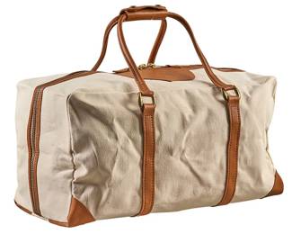 King Ranch Canvas Weekender Bag