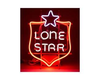 Lone Star Beer Neon Sign