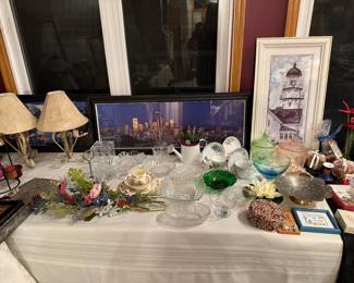 Art and vintage candy dishes