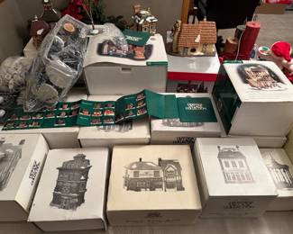 Large Christmas Village