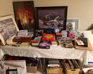 Games and Art and children's books