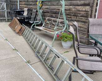 Ladders and swing