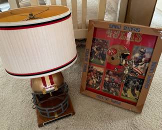 49ers light and clock