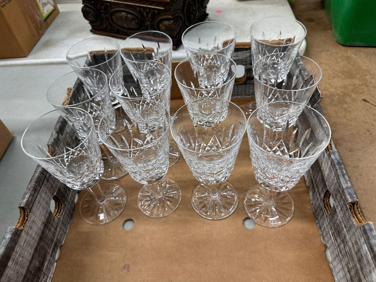 1 Waterford Water Glasses