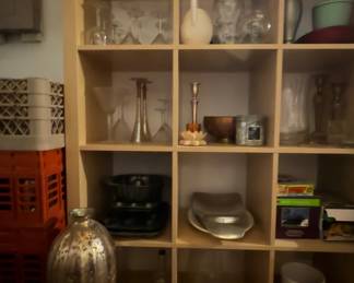 Glassware, decor and serving