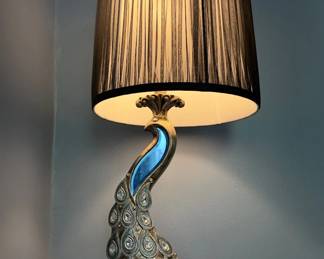 Peacock lamps