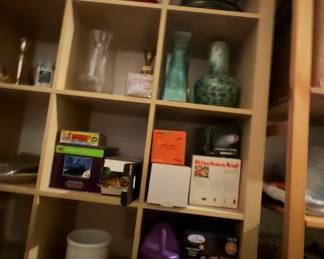 Vases, decor and kitchen