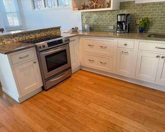 Kitchen cabinetry; floating flooring