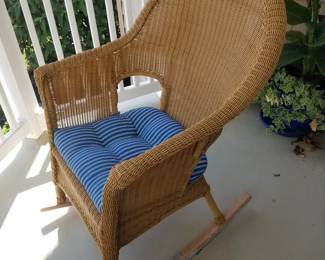 Wicker rocker - two available