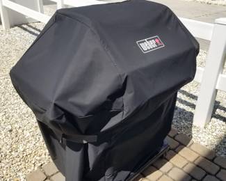 Weber grill with cover