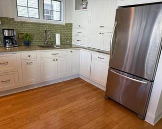 Kitchen cabinetry; floating flooring
