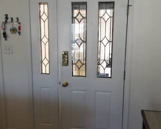 Entry door with side light