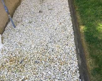 Gravel sold by the 5 gallon bucket