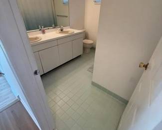 Double bath vanity