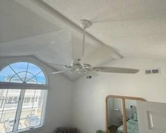 Nearly new ceiling fan