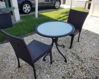 Patio dining set seats 2