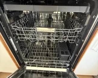 KitchenAid dishwasher with stainless steel interior