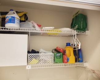 Household supplies; wire rack shelving