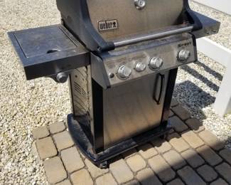 Weber grill with cover