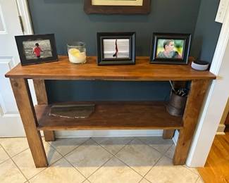 Wooden side table