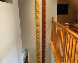 Authentic Japanese Silk Obi Kimono belts - 2 - with wooden hanger