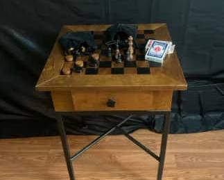 Wooden Chess Table