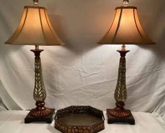 Uttermost Lamps And Outrageous Tray
