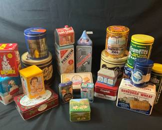Vintage Collectible Tins