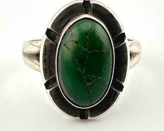 Sterling turquoise ring