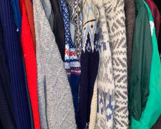Hand knit sweaters