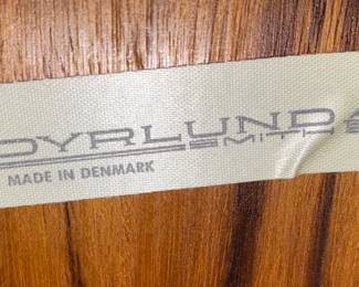 Dyrlund MCM folding Captain’s Bar -Reno Wahl Iverson -original sticker