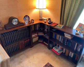 Vtg. Book shelves