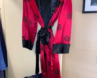 Red Silky robe
