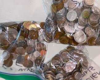 Foreign coins