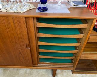 Right side drawers for storage