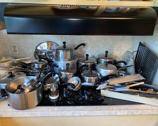 Assorted quality cookware