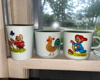 Snow White and the 7 Dwarves cups