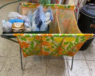 60s-70s Laundry hamper