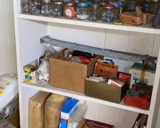 Screws, nails and home repair items