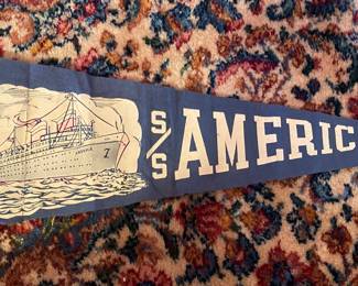 S.S. America ship pennant