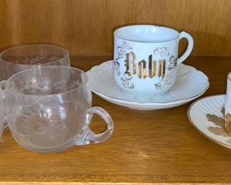 I spy baby’s first cup and saucer -precious!