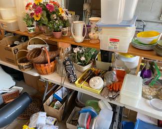 Garage -household overflow