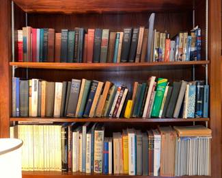 Assorted and varied collections of books